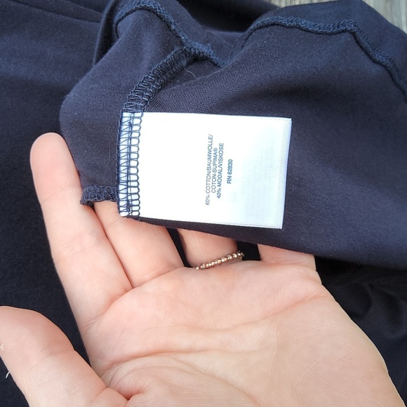 Land's End dark blue long sleeve top size 1X - Picture 6 of 7